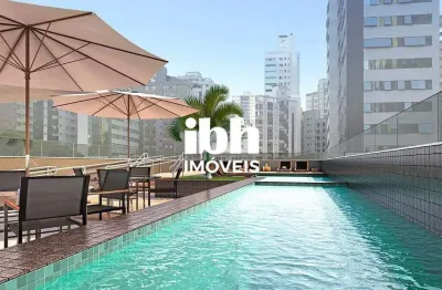 Apartamento à venda, 2 quartos, 1 suíte, 1 vaga, lourdes - belo horizonte/mg