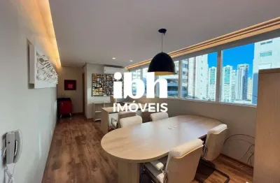 Sala para aluguel, mobiliada e decorada, 1 vaga, vila da serra - nova lima/mg