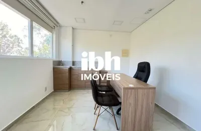 Sala para aluguel, mobiliada, 1 vaga, vila da serra - nova lima/mg