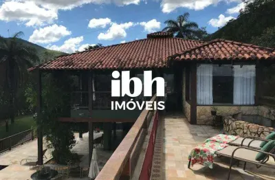 Casa em condomínio à venda, 6 quartos, 4 suítes, 8 vagas, canto das águas - rio acima/mg