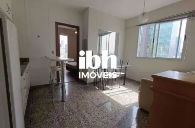 Apartamento para aluguel, 1 quarto, 1 suíte, 1 vaga, funcionários - belo horizonte/mg