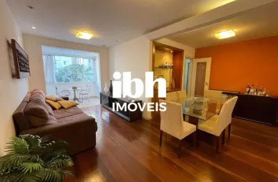 Apartamento mobiliado de 118m² com 3 quartos para locação no anchieta/bh