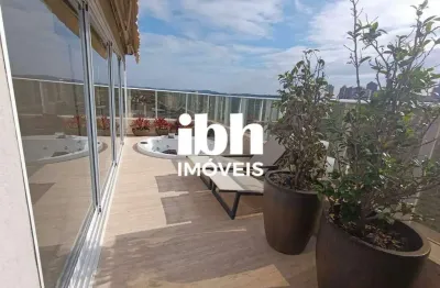 Cobertura à venda, 3 quartos, 3 suítes, 4 vagas, vila da serra - nova lima/mg