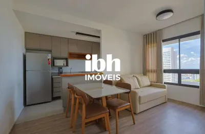 Apartamento com 1 quarto para alugar na Rua Senador Milton Campos, Vila da Serra, Nova Lima