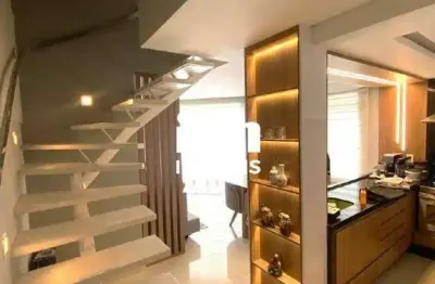 Apartamento mobiliado de alto padrão para alugar com 78m², 2 quartos, 1 suíte, 2 vagas de garagem no vila da serra.