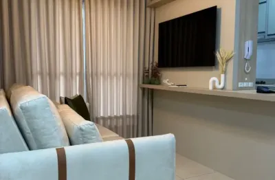 Apartamento semi mobiliado, acabamento fno, no terreo andar à venda no edifício solar das araucárias