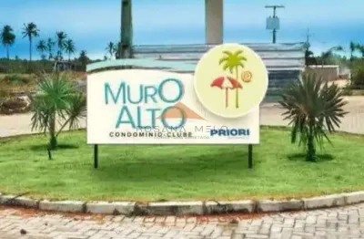 Apartamento garden com 3 quartos à venda no muro alto condomínio clube