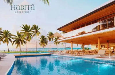 Apto tipo 3 quartos no habitá beach home resort | praia do cupe – 80m² | ideal para curtir, alugar ou morar