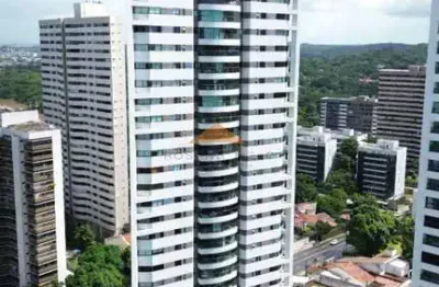 Edf. alameda imperial, 172m², 4 quartos, 3 suítes, sala para 3 ambientes, móveis fixos, 3 vagas de garagem e lazer completo