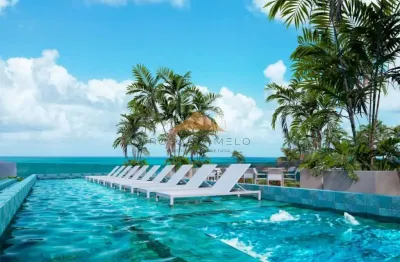 Studio no atlantis garden em porto de galinhas | compacto, rentabilidade gigante: 50 metros do mar!