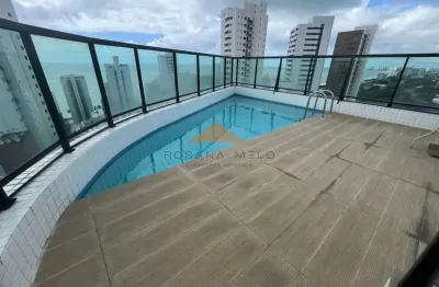 Boa viagem,1 por andar,155m,4 quartos, andar alto, vista mar,3 vagas.