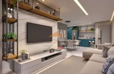 Edf. costa báltica, 50m², 2 quartos, 1 suíte, varanda, área de serviço e lazer completo