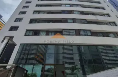 Flat mobiliado com 28m² no edf. porto mar home club, excelente localização.
