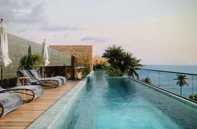 Studios térreo com piscina privativa no alameda anselmo na praia de campas | um investimento que transforma seu estilo de vida!