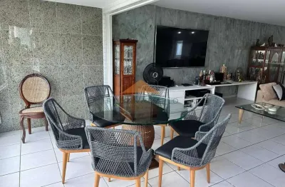 Edf. miriam dubeux, 183m², 4 suítes, lavabo, cozinha com copa, área de serviço, dependência completa e 3 vagas de garagem