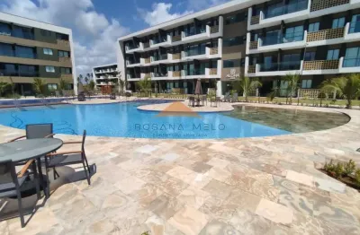 Mana beach de flat 01 quarto à venda, porto de galinhas, muro alto lazer