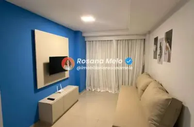 Apartamento Mobiliado 2 quartos (1 suite) Edf. Maria Renda andar alto