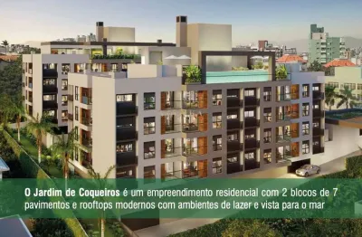 Apartamento com 2 quartos à venda na rua pascoal simone, coqueiros, florianópolis, 65 m2 por r$ 947.024