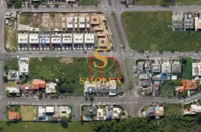 Terreno em condomínio fechado à venda na rua do trapiche, campeche, florianópolis, 779 m2 por r$ 1.551.000