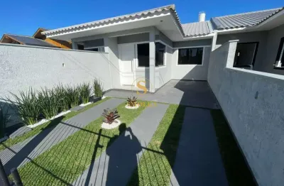 Casa em condomínio fechado com 2 quartos à venda na rua do juca, pachecos, palhoça, 50 m2 por r$ 345.000