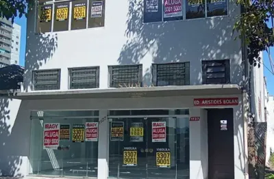 Sala comercial com 5 salas para alugar na rua fúlvio aducci, estreito, florianópolis, 130 m2 por r$ 4.000