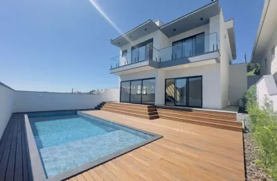 Casa em condomínio fechado com 3 quartos à venda na rua das saíras, pedra branca, palhoça, 299 m2 por r$ 2.500.000