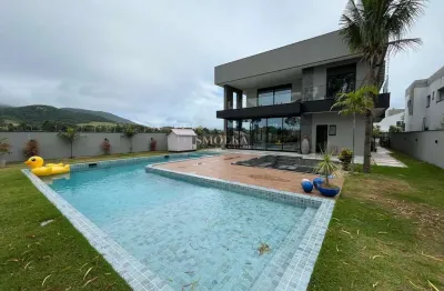 Casa em condomínio fechado com 4 quartos à venda na estrada dário manoel cardoso, ingleses do rio vermelho, florianópolis, 664 m2 por r$ 4.900.000