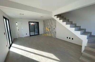 Casa em condomínio fechado com 2 quartos à venda na rua osvaldo bossolan, nova palhoça, palhoça, 80 m2 por r$ 500.000