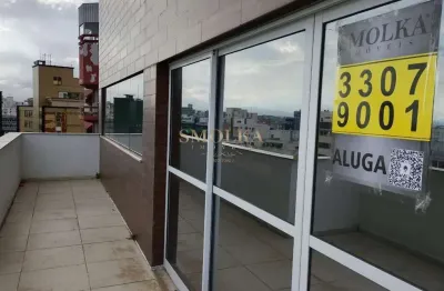 Sala comercial com 1 sala para alugar na rua santos dumont, centro, florianópolis, 100 m2 por r$ 7.000