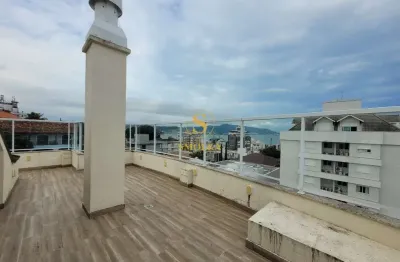 Cobertura com 3 quartos para alugar na rua joão batista d'alascio, coqueiros, florianópolis, 150 m2 por r$ 6.200