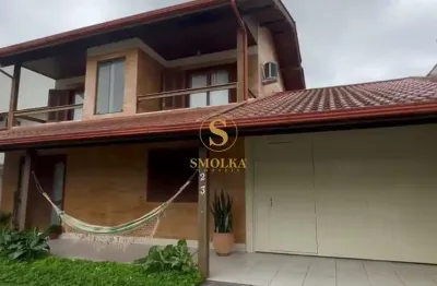 Casa em condomínio fechado com 5 quartos à venda na estrada cristóvão machado de campos, vargem grande, florianópolis, 281 m2 por r$ 1.490.000
