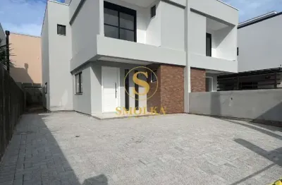 Casa em condomínio fechado com 3 quartos à venda na rua arco-íris, carianos, florianópolis, 142 m2 por r$ 1.200.000