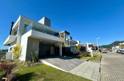 Casa em condomínio fechado com 4 quartos à venda na rodovia armando calil bulos, ingleses do rio vermelho, florianópolis, 310 m2 por r$ 3.399.900