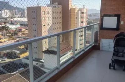 Apartamento com 3 quartos à venda na avenida barão do rio branco, centro, palhoça, 120 m2 por r$ 990.000