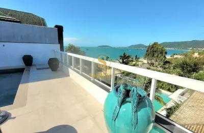 Cobertura com 5 quartos à venda na rua berta lutz, cachoeira do bom jesus, florianópolis, 264 m2 por r$ 6.000.000