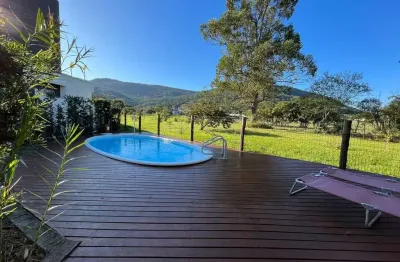 Casa em condomínio fechado com 3 quartos à venda na estrada cristóvão machado de campos, vargem grande, florianópolis, 120 m2 por r$ 1.390.000