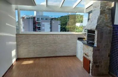 Cobertura com 2 quartos à venda na rua das piraúnas, jurerê, florianópolis, 63 m2 por r$ 1.200.000