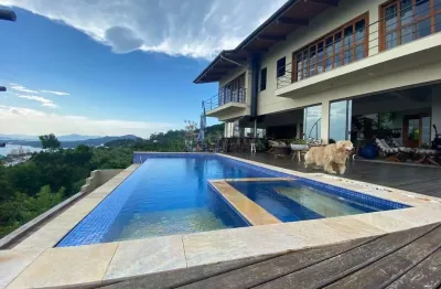 Casa em condomínio fechado com 3 quartos à venda na rua waldemar figueiró, joão paulo, florianópolis, 450 m2 por r$ 13.000.000