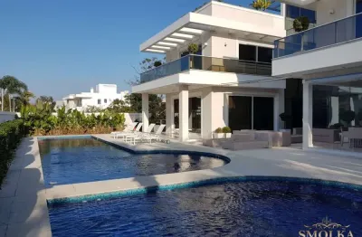 Casa em condomínio fechado com 9 quartos para alugar na avenida dos búzios, jurerê internacional, florianópolis, 1103 m2 por r$ 72.000