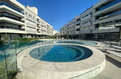 Apartamento com 2 quartos à venda na rua das piraúnas, jurerê, florianópolis, 144 m2 por r$ 2.390.000