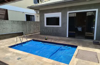 Casa em condomínio fechado com 3 quartos à venda na rua do ipê da várzea, cachoeira do bom jesus, florianópolis, 225 m2 por r$ 1.280.000