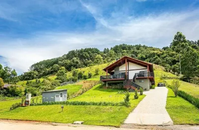 Casa em condomínio fechado com 4 quartos à venda no centro, rancho queimado , 220 m2 por r$ 2.250.000