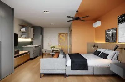 Kitnet / stúdio à venda na rodovia josé carlos daux, saco grande, florianópolis, 44 m2 por r$ 875.000