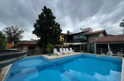 Casa em condomínio fechado com 5 quartos à venda na avenida itamarati, itacorubi, florianópolis, 900 m2 por r$ 3.500.000