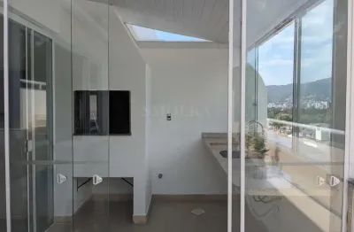 Cobertura com 3 quartos à venda na rua joão pio duarte silva, córrego grande, florianópolis, 182 m2 por r$ 1.280.000