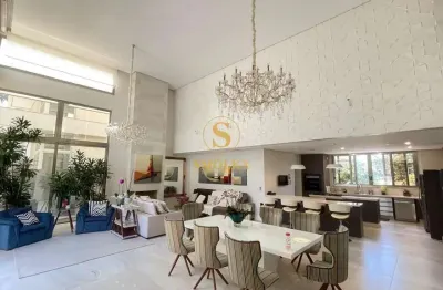 Casa em condomínio fechado com 3 quartos à venda na rua das castanhetas, jurerê internacional, florianópolis, 486 m2 por r$ 8.500.000