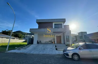 Casa em condomínio fechado com 4 quartos à venda na rua intendente antônio damasco, ratones, florianópolis, 342 m2 por r$ 2.890.000