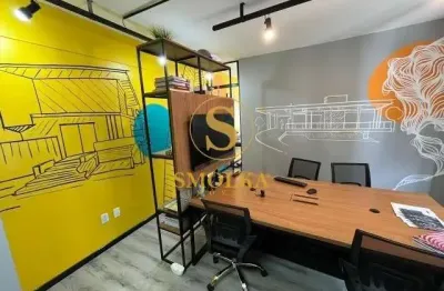 Sala comercial à venda na rua lauro linhares, trindade, florianópolis, 45 m2 por r$ 400.000