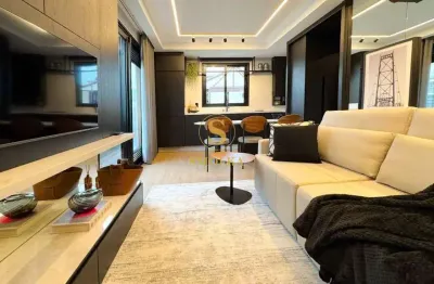 Apartamento com 1 quarto à venda na rua jornalista haroldo callado, jurerê, florianópolis, 50 m2 por r$ 1.632.000