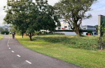 Terreno em condomínio fechado à venda na rua das caraúnas, jurerê internacional, florianópolis, 701 m2 por r$ 3.800.000